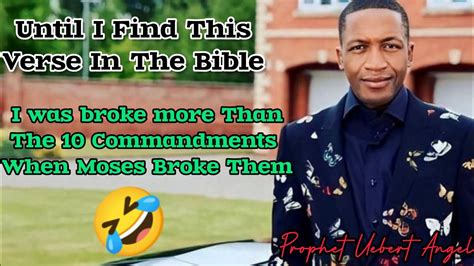 Funny Moment Listen To What Prophet Uebert Angel Said About Himself