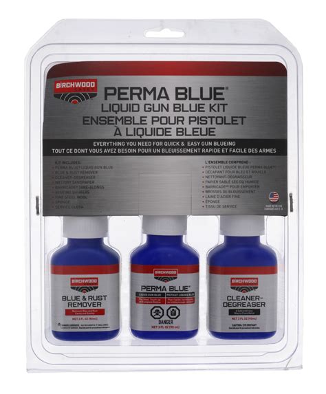 Complete Perma Blue® Gun Blue Kit Liquid Birchwood Casey