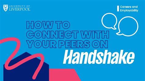 How To Connect With Your Peers On Handshake Youtube