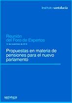 Foro De Expertos Econom A Y Pensiones Instituto Santaluc A