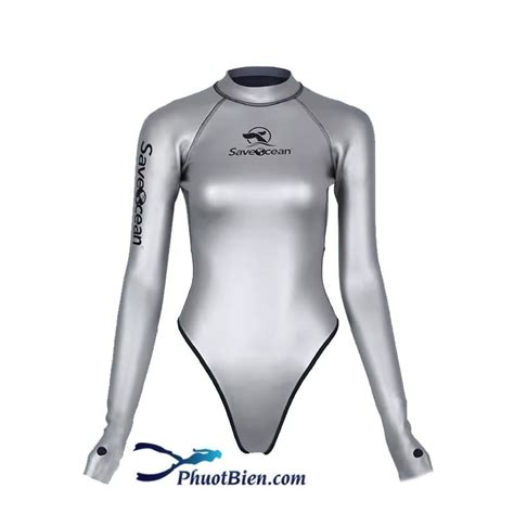 Wetsuit Bikini Bơi Lặn Giữ Nhiệt Nữ 2mm Save Ocean Best Dive ALN187