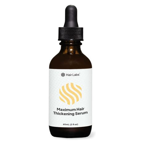 Maximum Hair Thickening Serum Hair Restoration Laboratories Hair Restoration Laboratories