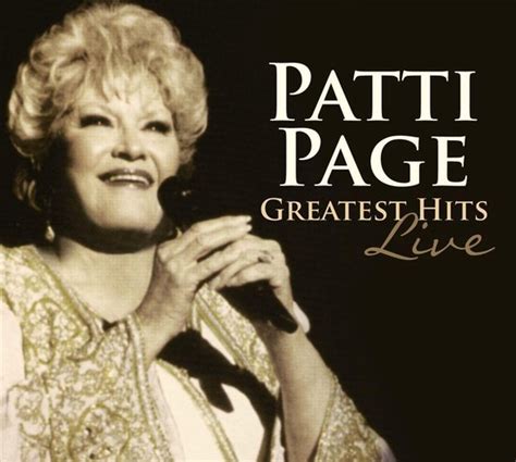 Greatest Hits Live Patti Page Cd Album Muziek Bol