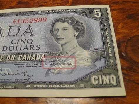 Bank Of Canada Five Dollar Bill