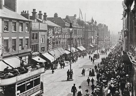 Leeds: Briggate stock image | Look and Learn