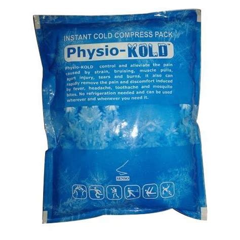 Blue Instant Cold Compress Packs At Best Price In New Delhi Senso