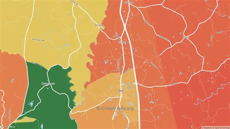 The Safest And Most Dangerous Places In Star Nc Crime Maps And