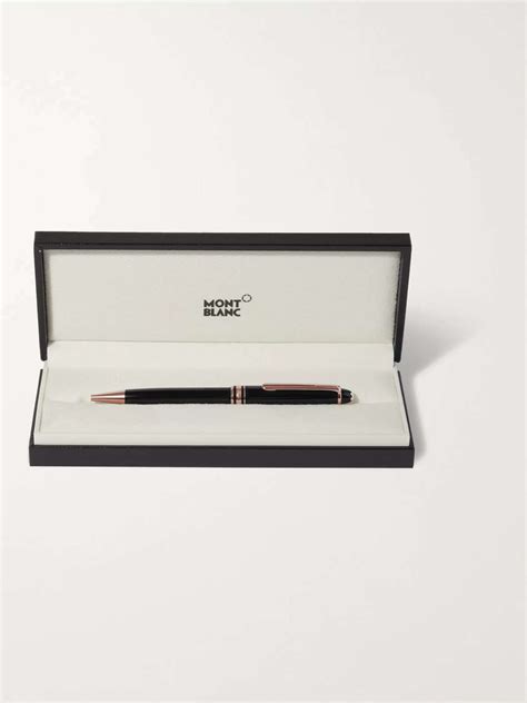 Montblanc Meisterst Ck Years Legrand Resin And Rose Gold Plated