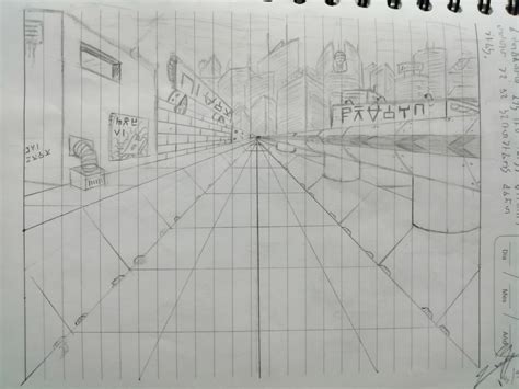 This is the first perspective drawing I made that was decent : r/drawing