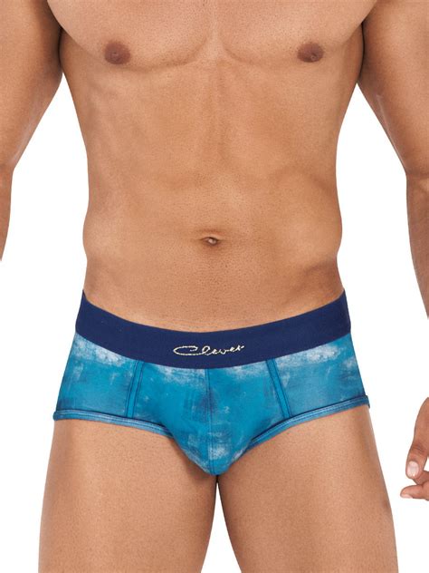 Clever Risk Piping Brief Blau Erotikshop Sineros Dessous Sextoys