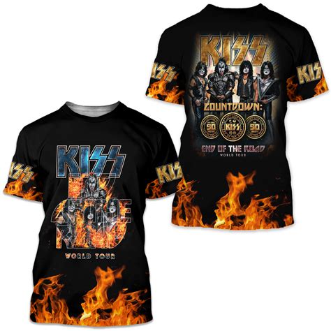 Kiss End Of The Road World Tour 2023 The Final Tour Ever 50 Years Shirt