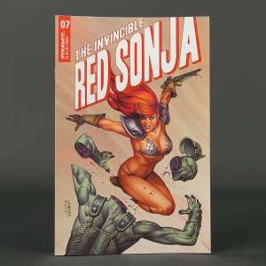 Invincible Red Sonja Cvr B Dynamite Comics Oct B Ca