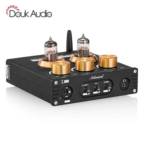 Douk Audio Hifi Vacuum Valve Tube Preamp Mini Bluetooth Receiver