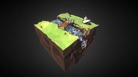 Low Poly Island - Blender Market