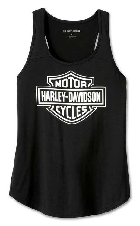 Harley Davidson® Womens Vanquisher Racerback Sleeveless Tank Black 96730 23vw Wisconsin