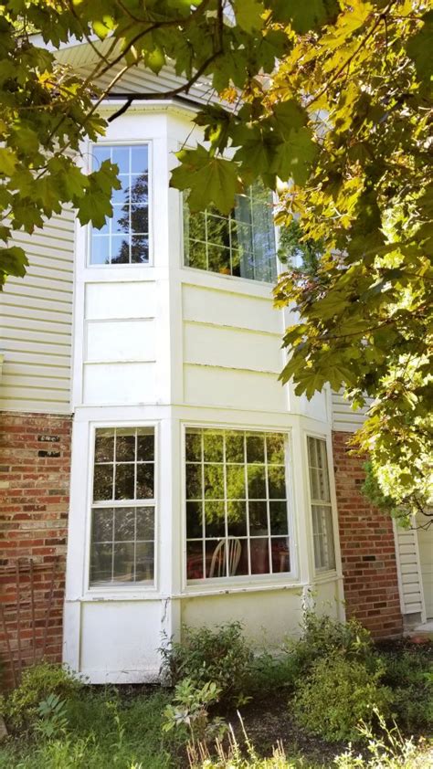 Bay Window Exterior Design With Fieldstone Barron Designs