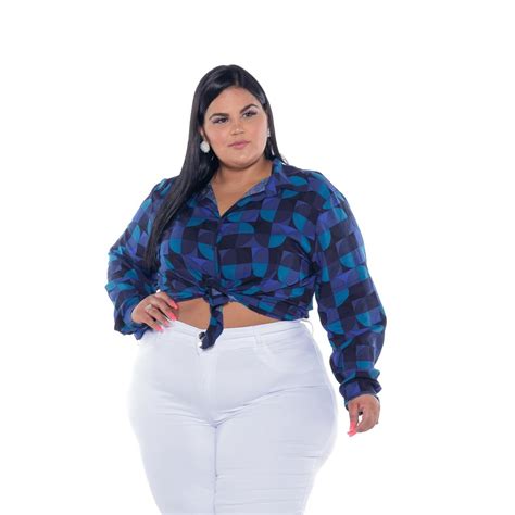 Camisa Feminina Viscose Estampada Bola Plus Size Xp Ao 5g Elo7