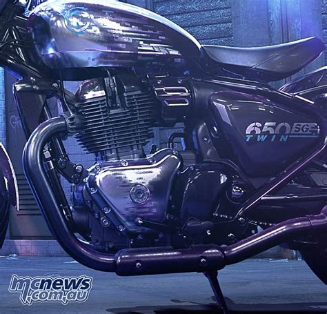 Royal Enfield Reveal Sg650 Concept With A Classic ‘bobber Look