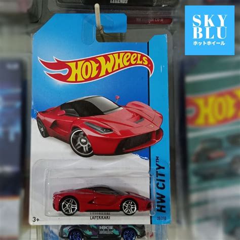 Hot WHEELS LAFERRARI RED HW CITY SERIES Shopee Malaysia