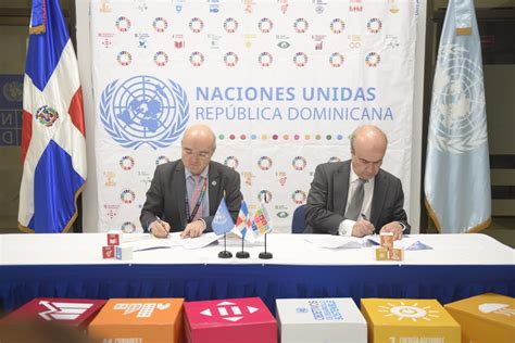 La Oei Firma Memorándum De Entendimiento Mútuo De Cooperación Con El Sistema De Naciones Unidas