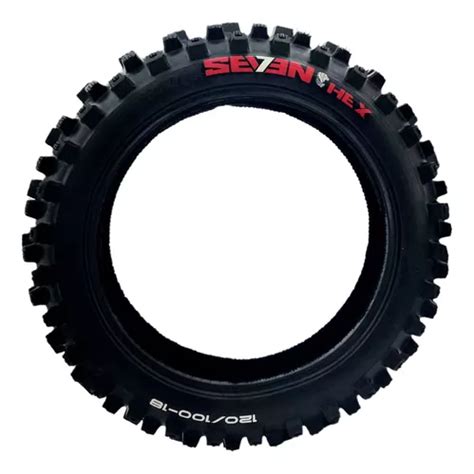 Pneu Traseiro Off Road Trilha Enduro 120 100 18 Seven Hex