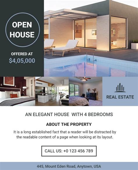 Creative Real Estate Flyer Ideas