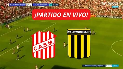 San Martin De Tucuman Vs Almirante Brown Fecha Primera Nacional