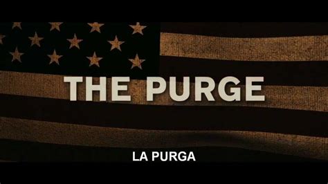 Trailer The Purge La Purga Subtitulado En Español Youtube