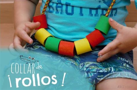 Hacemos Un Collar Actividad De Enhebrar Rollos Para La Motricidad