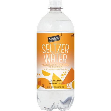 Signature Select Mandarin Orange Seltzer Water 1source