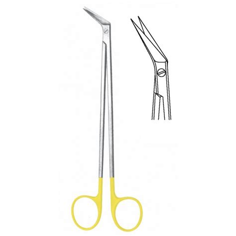 TC POTTS SMITH VASCULAR SCISSOR 60 ANGLE 19CM