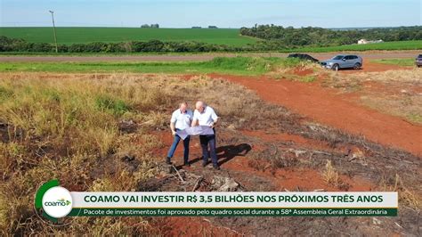 Coamo TV Cooperativa vai investir R 3 5 bilhões nos próximos três anos