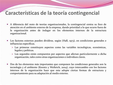 Ppt Teoría De La Contingencia Powerpoint Presentation Free Download Id1277517