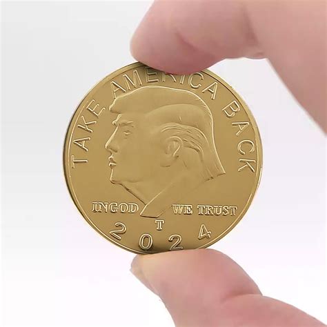 2024 President Gold Donald Trump Commemorative Coin Take America Back