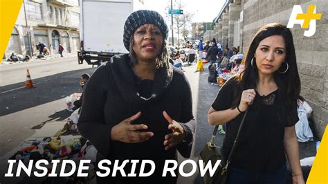 Inside Skid Row Americas Homelessness Capital Aj Youtube