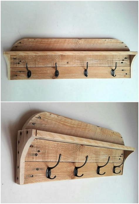 Pallet Coat Rack Wooden Pallet Ideas