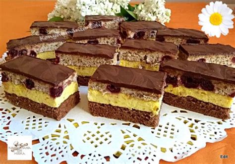 Fantázia szelet Recept képpel Mindmegette hu Rezept Kuchen und