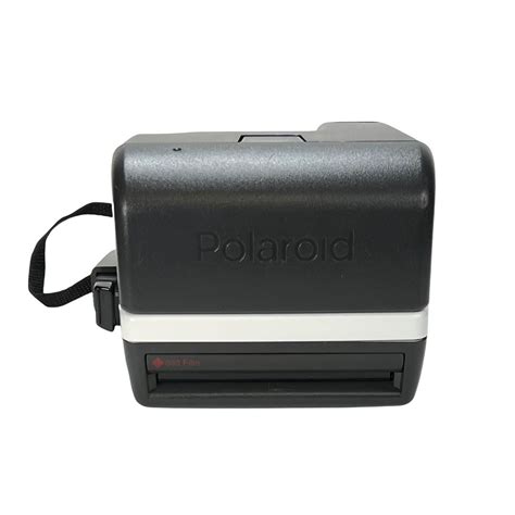 White With Brushed Gold Front Refreshed Polaroid 600 Onestep With