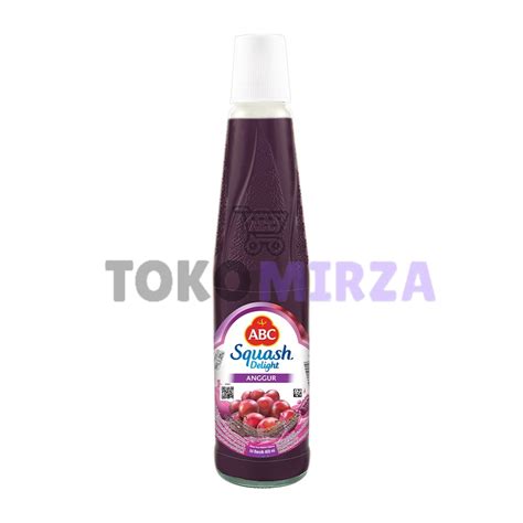 Jual Abc Sirup Squash Delight Anggur 450 Ml 1 Karton Shopee Indonesia