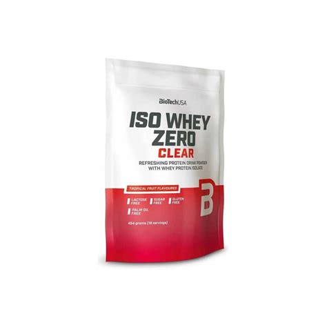 BioTech USA Iso Whey Zero Clear 454g