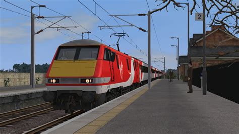 Train Simulator 2017 Newcastle Central Edinburgh Waverley Vtec Class 91 Youtube