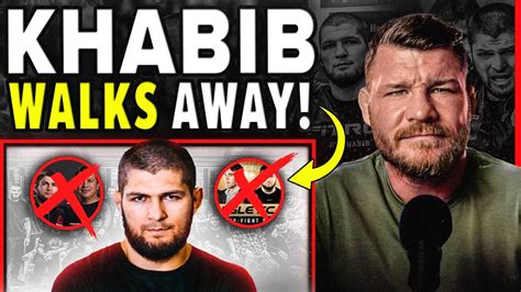 Bisping Khabib Leaves Mma Completely Khabib Nurmagomedov Retires As