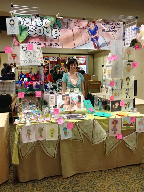 Nattosoup Mechacon 2014 Convention Recap Craft Fairs Booth Creative