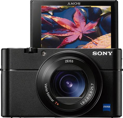 Best Buy Sony Cyber Shot DSC RX100 V 20 1 Megapixel Digital Camera