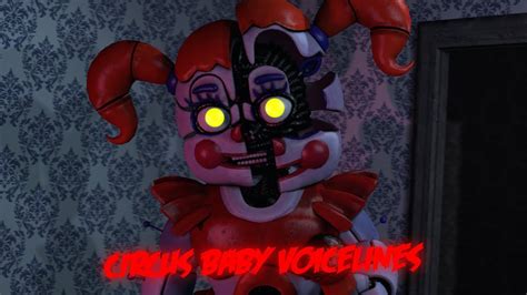 Circus Baby Jumpscary Test Sfm Fnaf Youtube 654