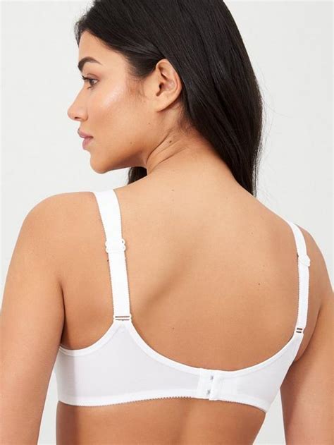 Triumph Doreen Cotton Non Wired Bra White Uk