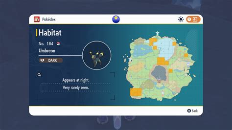 Pokemon Scarlet and Violet Umbreon location guide
