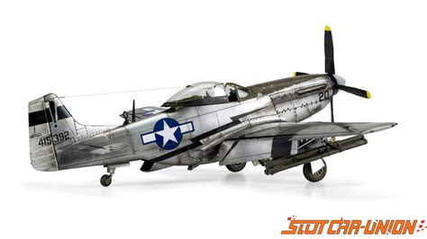 Airfix North American P51 D Mustang 1 48 Slot Car Union