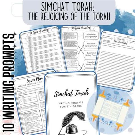 Th Grade Writing Prompts On Simchat Torah The Rejoicing Of The Torah