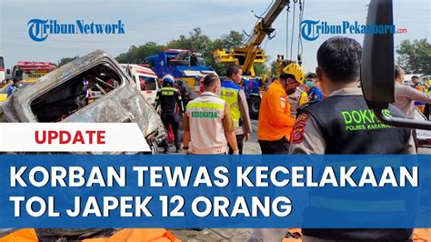 Korban Tewas Kecelakaan Di Tol Japek Km Laki Laki Perempuan